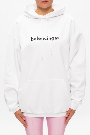 Balenciaga Oversize hoodie with logo