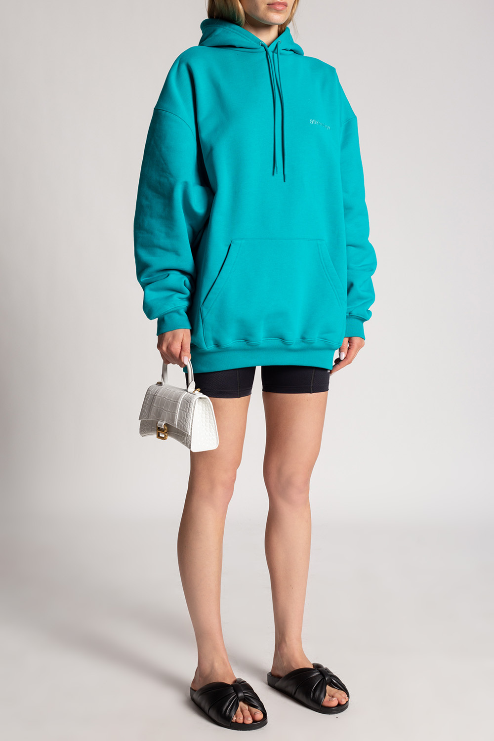 Balenciaga Oversize hoodie with logo