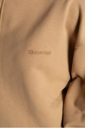 Balenciaga back zip-details shirt