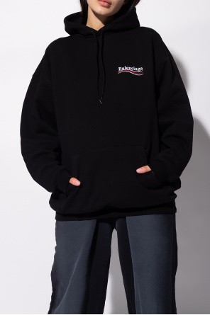 Balenciaga Oversize int hoodie with logo