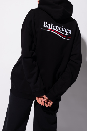 Balenciaga Oversize int hoodie with logo