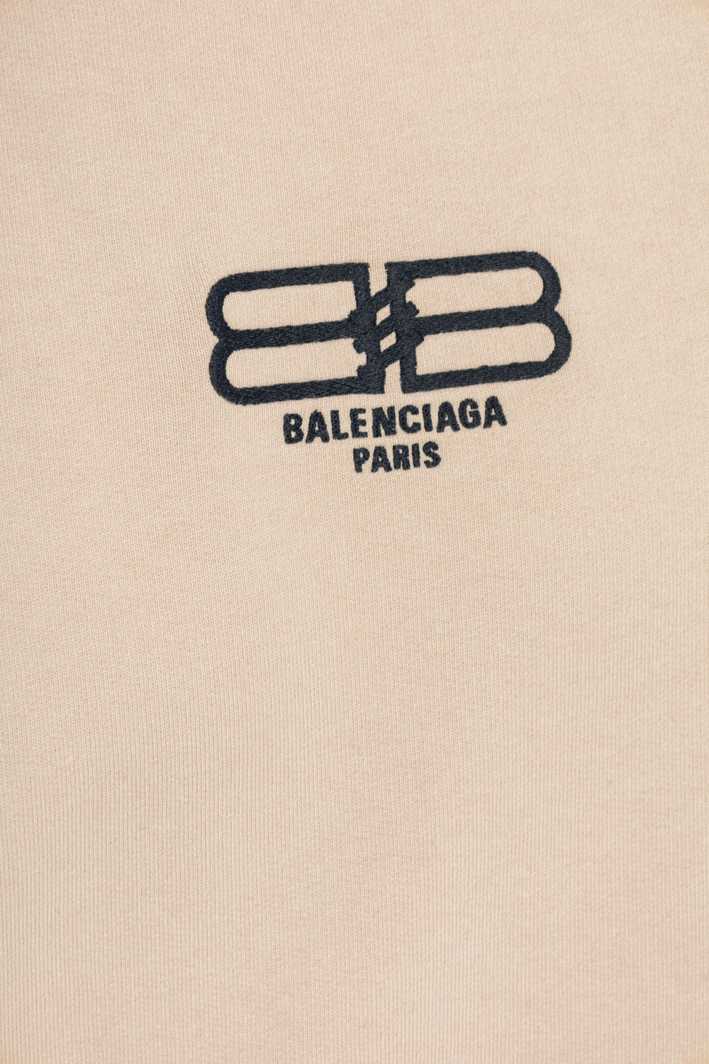 Balenciaga Logo-embroidered hoodie