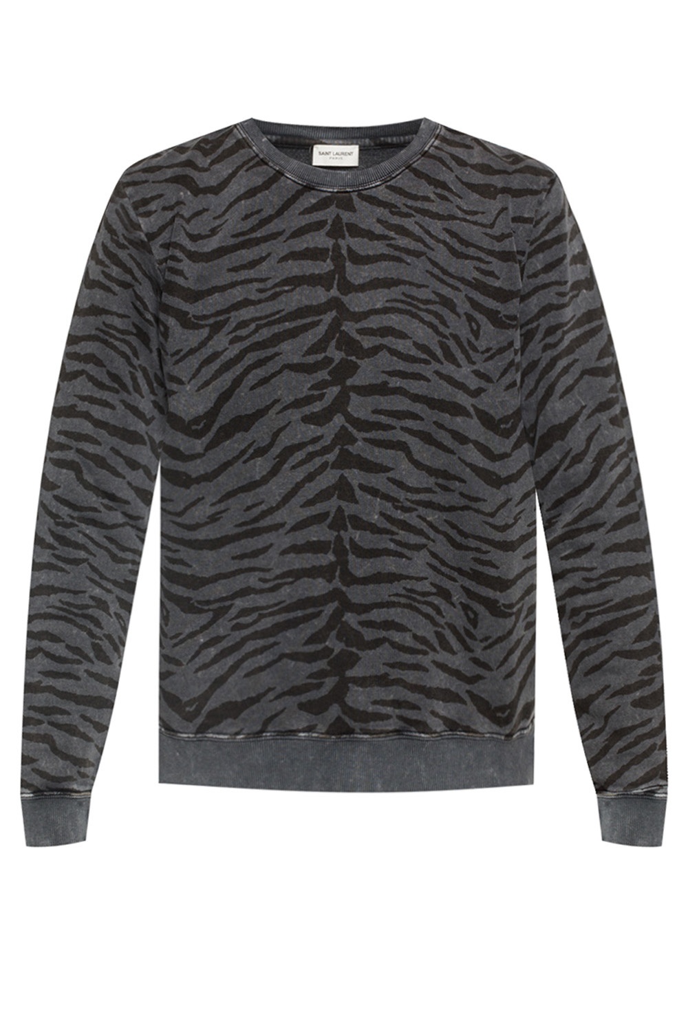 Saint Laurent Zebra motif sweatshirt 