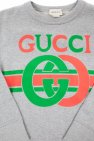 gucci cardigan Kids Logo-printed sweatshirt