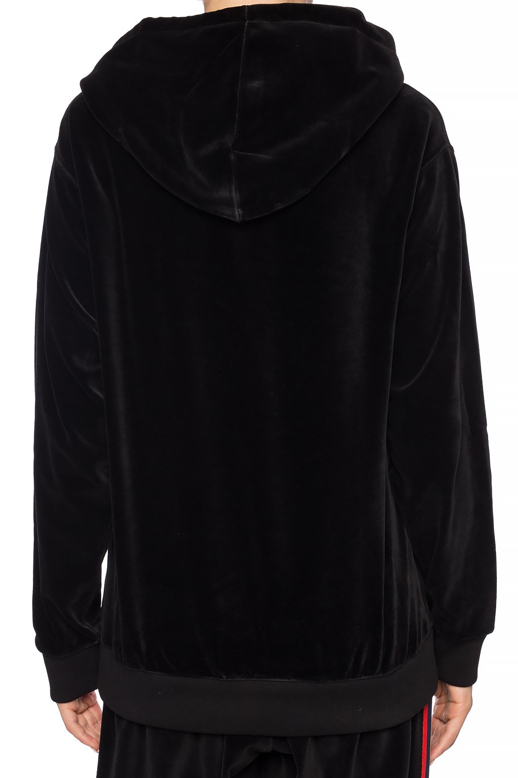 gucci oversize velour hoodie