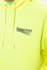 Balenciaga small flag crew sweatshirt