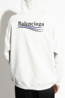 Balenciaga Plus Long Sleeve Worldwide Graffiti T-shirt