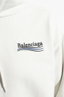 Balenciaga Plus Long Sleeve Worldwide Graffiti T-shirt