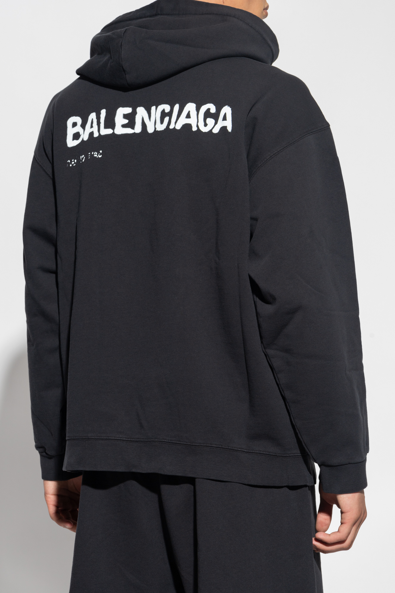 Balenciaga Logo-printed hoodie