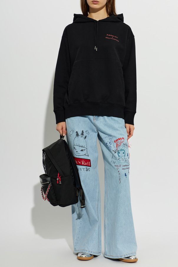 Stella McCartney Camisola com capuz Yoshitomo Nara × Stella McCartney