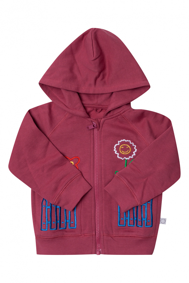 Stella McCartney Kids Embroidered hoodie