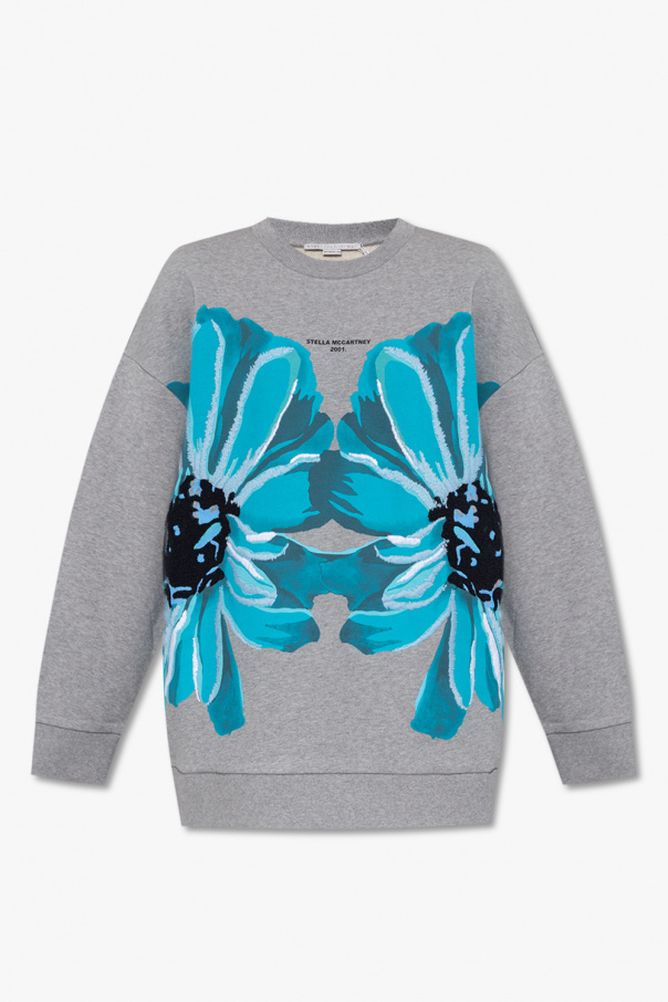 Stella Beige McCartney Sweatshirt with floral motif