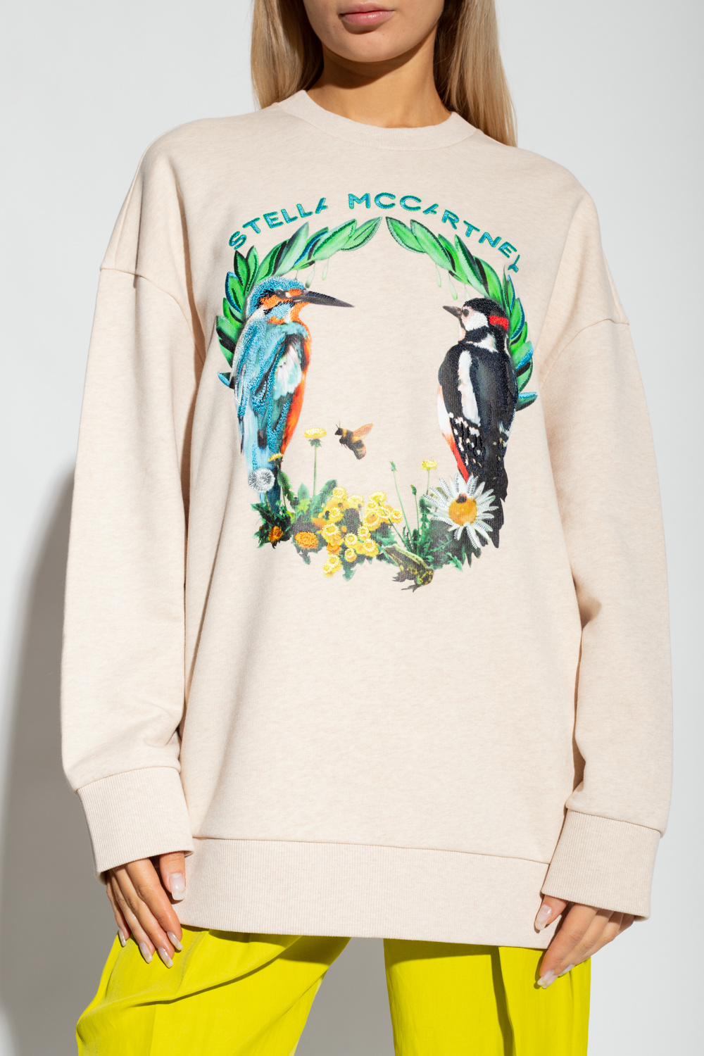 stella stan McCartney Embroidered sweatshirt