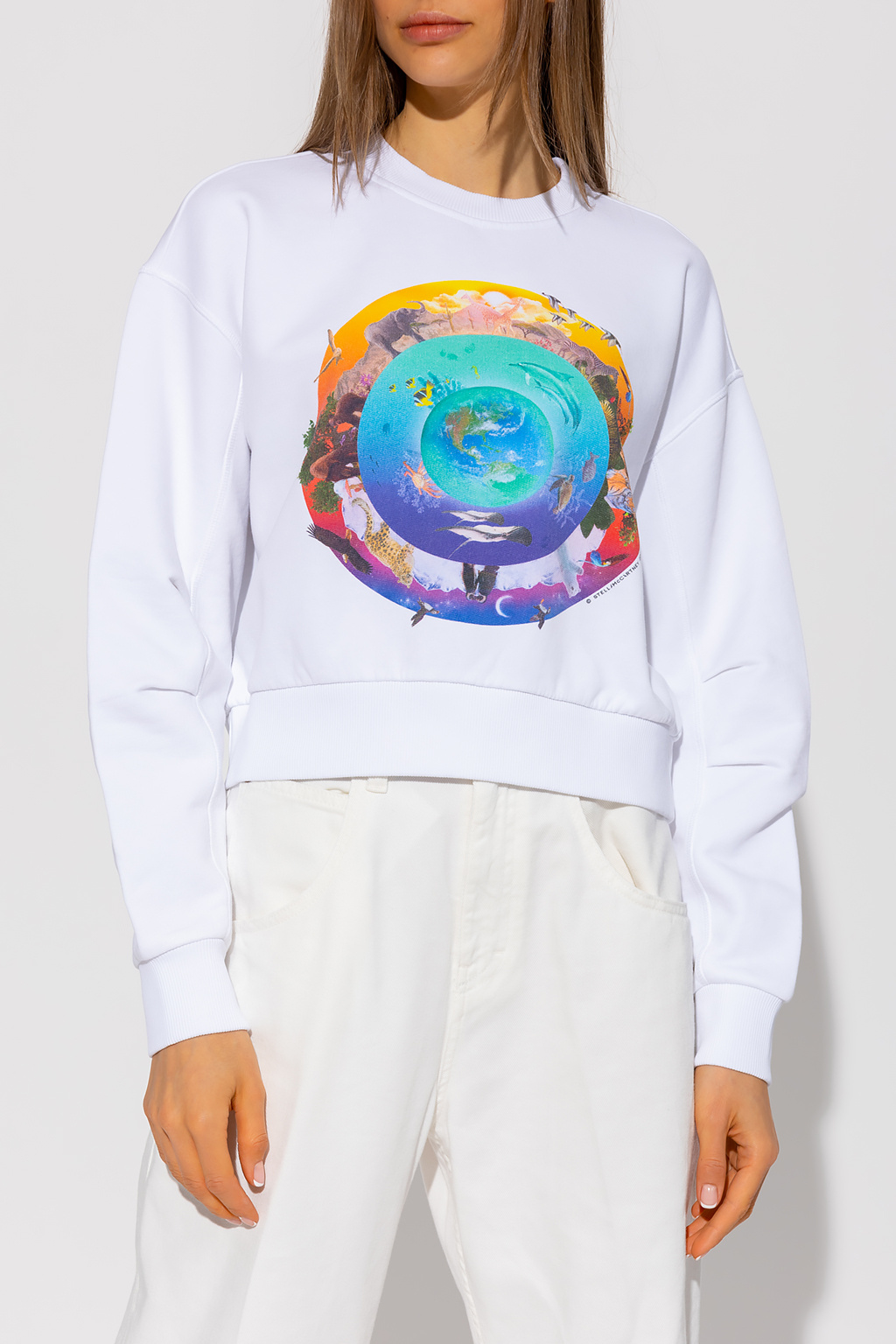 Stella McCartney Sweatshirt with animal motif