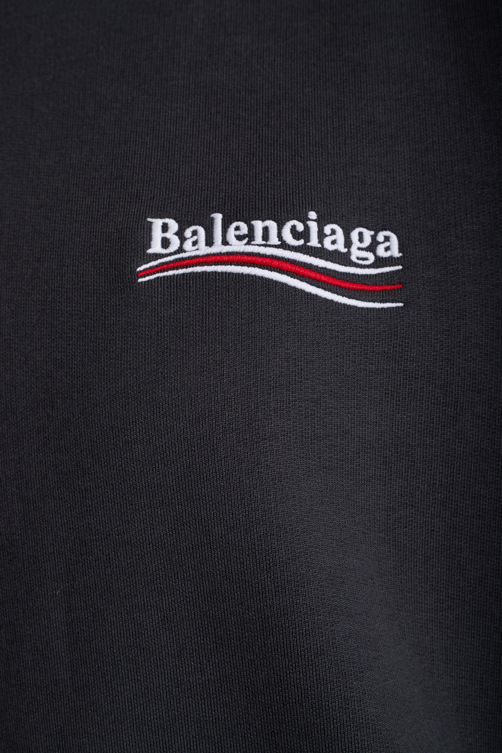 Balenciaga sweatshirt bra with premium