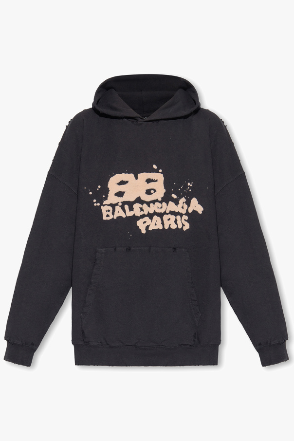 Balenciaga Sweatshirt hoodie with logo