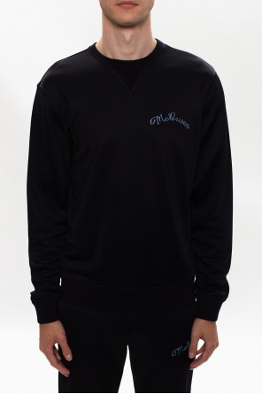 Alexander McQueen Logo-embroidered sweatshirt