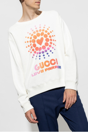 Gucci Sweatshirt with ‘Gucci Love Parade’ print