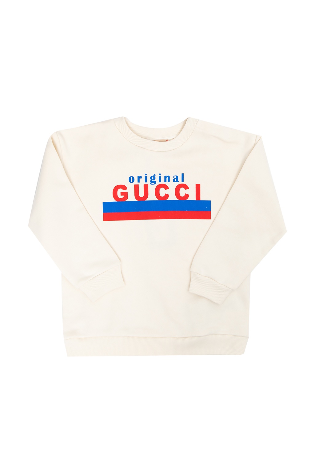 white gucci crewneck sweatshirt