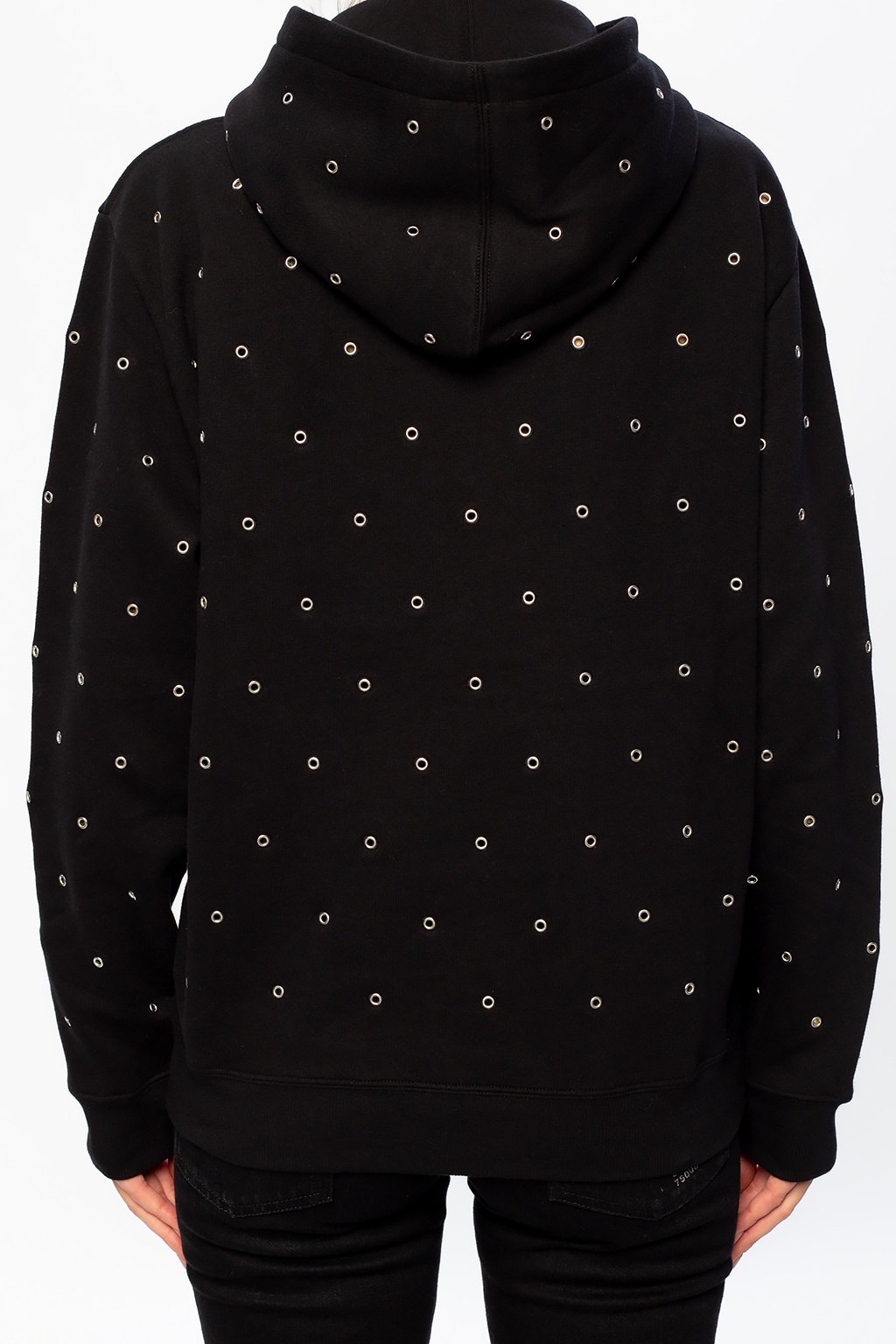 saint laurent logo hoodie