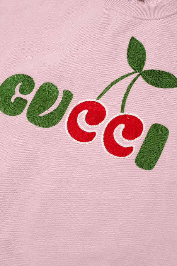gucci Disney Kids Embroidered sweatshirt