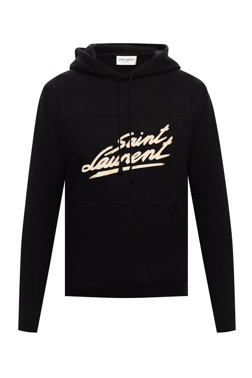 saint laurent logo hoodie