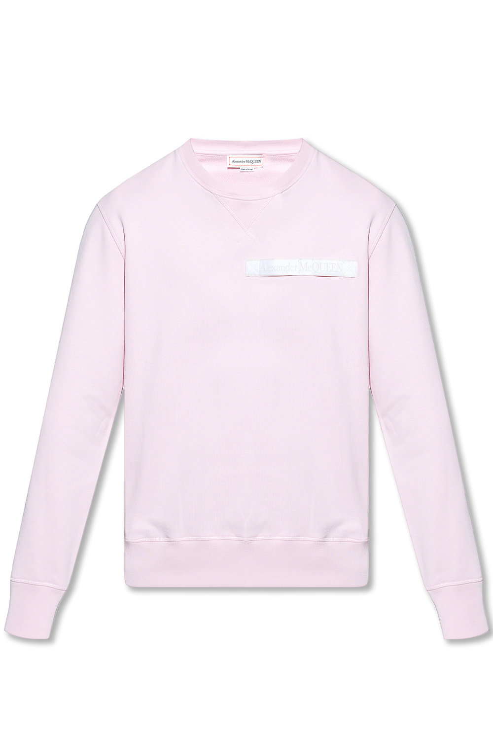 Alexander McQueen Logo-appliquéd sweatshirt