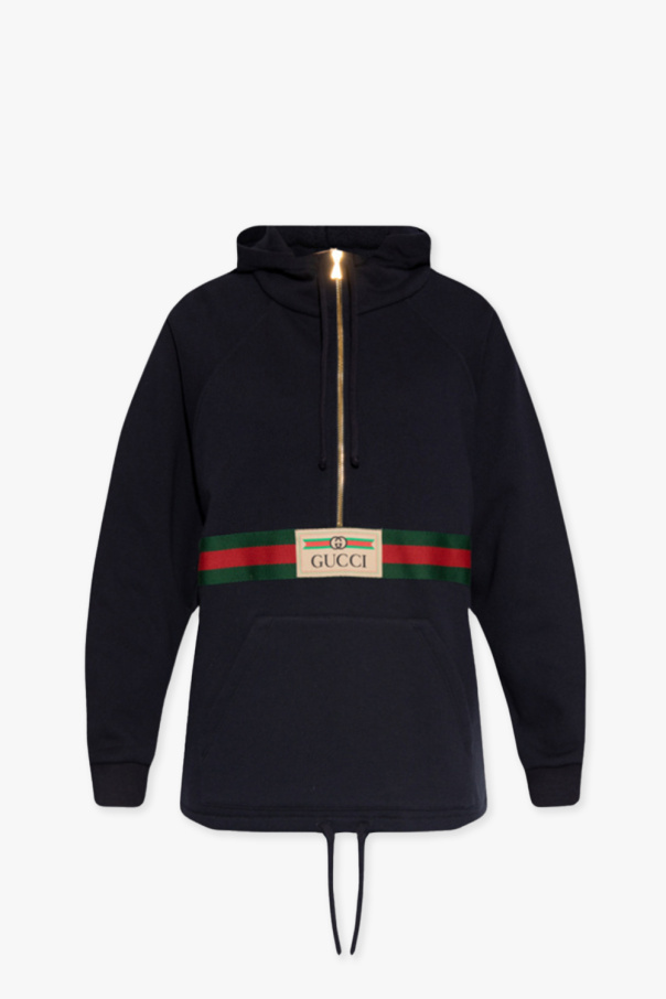 Gucci Hoodie with Web stripe