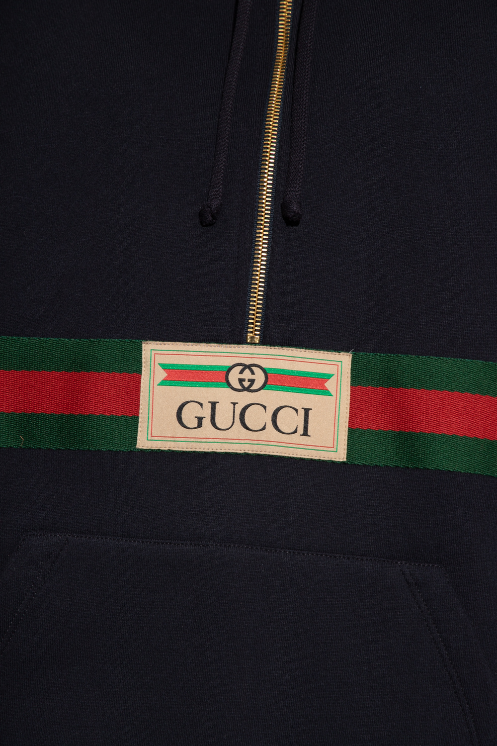 Gucci Hoodie with Web stripe