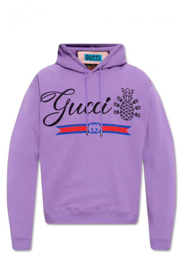 gucci green The ‘gucci green Pineapple’ collection hoodie