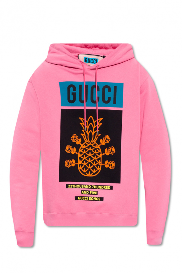 gucci Soon The ‘gucci Soon Pineapple’ collection hoodie