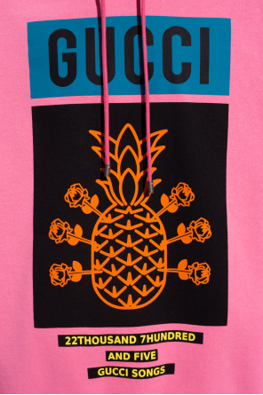 Gucci Bluza z kapturem z kolekcji ‘Gucci Pineapple’