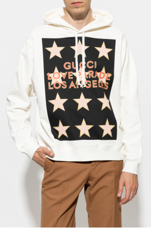 Gucci Hoodie with ‘Gucci Love Parade’ print