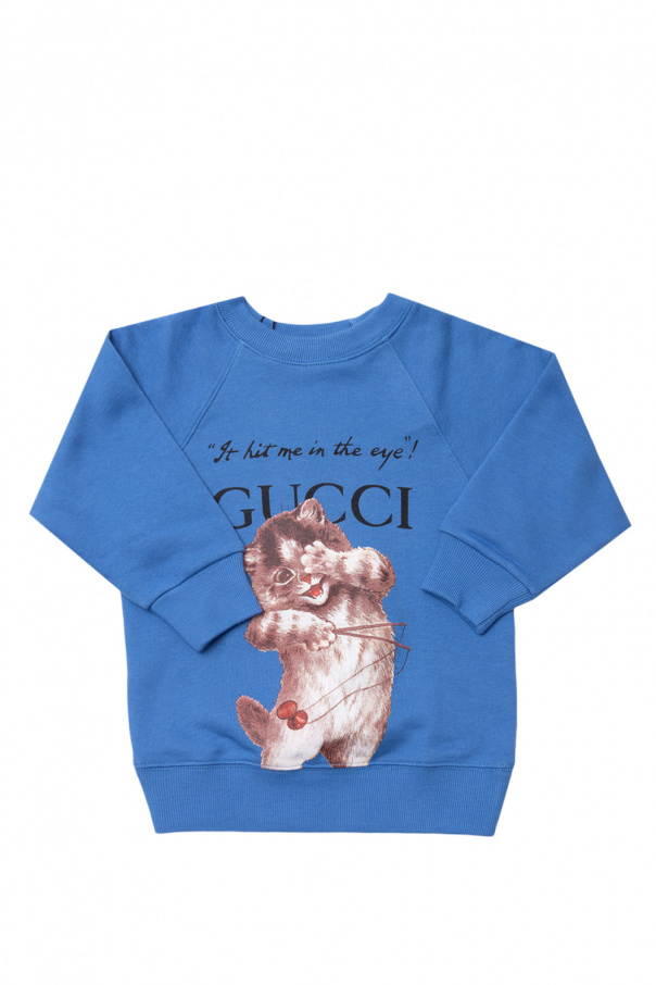 gucci Mini Kids Printed sweatshirt