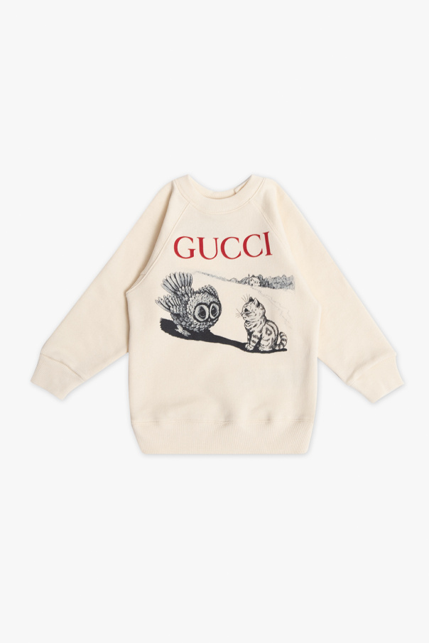 gucci Fumus Kids Printed sweatshirt