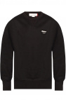 Alexander McQueen Logo-appliquéd sweatshirt