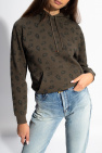 Saint Laurent Leopard-printed hoodie