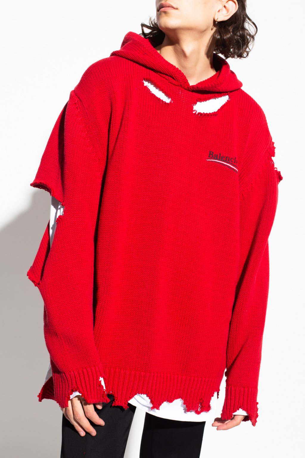 Balenciaga A premium hoodie with no added frills