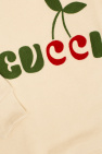 Gucci Kids Gucci Scarf with Stirrups and Web print