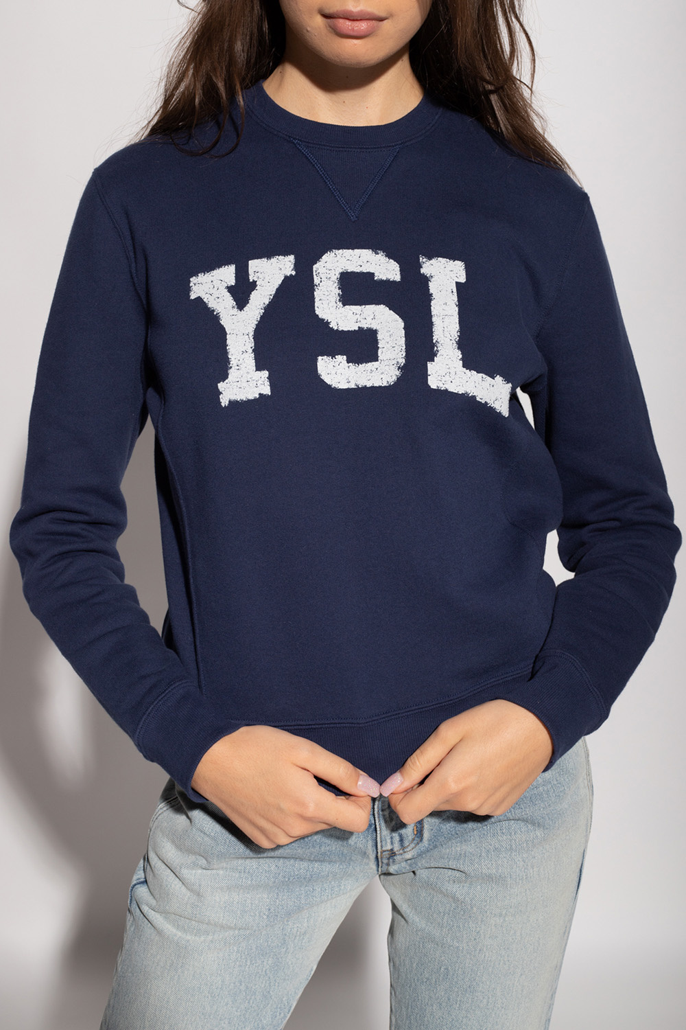 Saint Laurent Logo-printed sweatshirt
