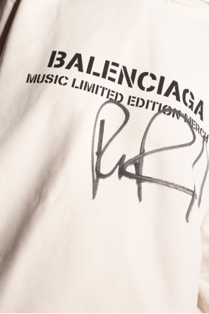 Balenciaga Logo-printed Object hoodie