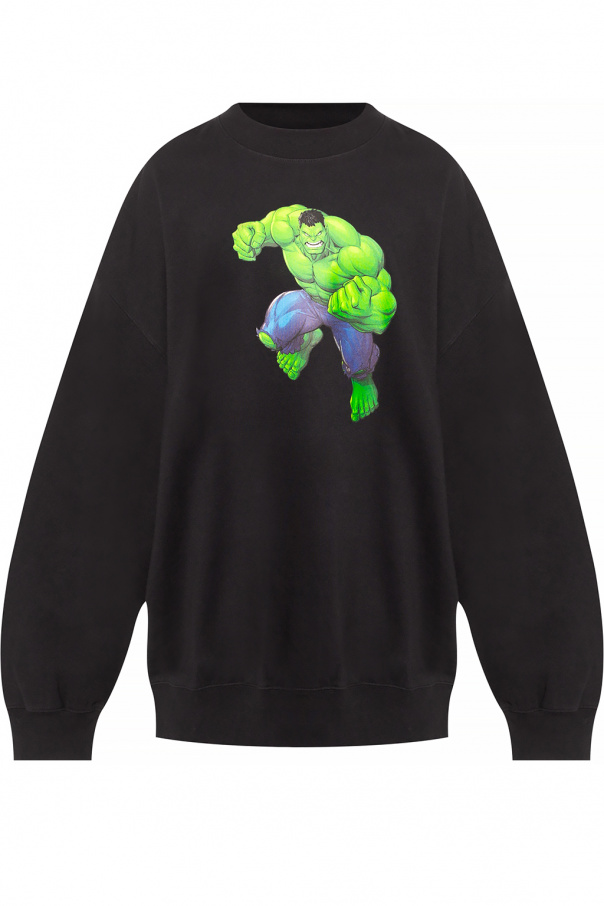 Balenciaga Printed floatie-print sweatshirt