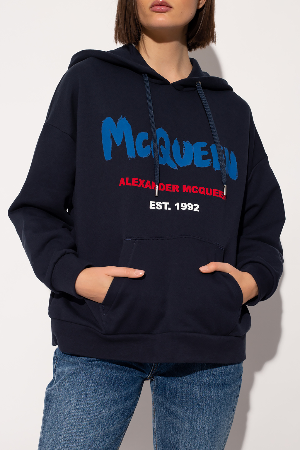 Alexander McQueen Printed hoodie