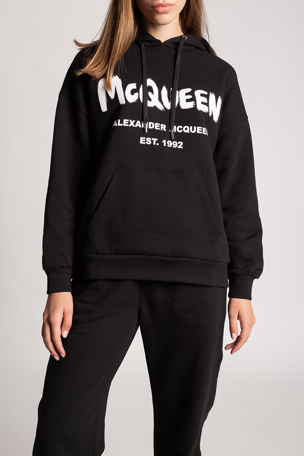 Alexander McQueen Logo hoodie