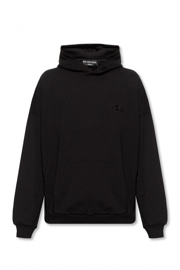 Balenciaga sweatshirt black with logo