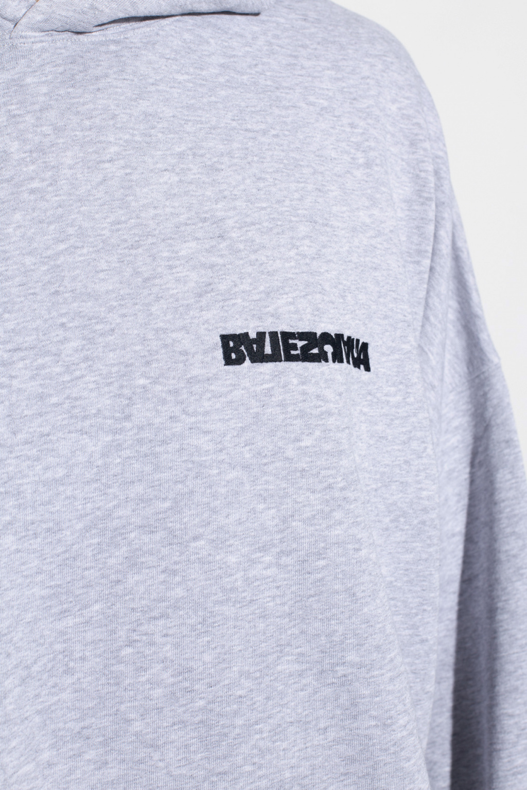 Balenciaga Logo-embroidered cashmere