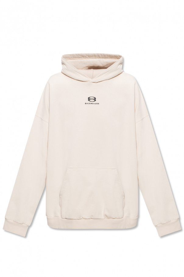 Balenciaga pink hoodie with logo