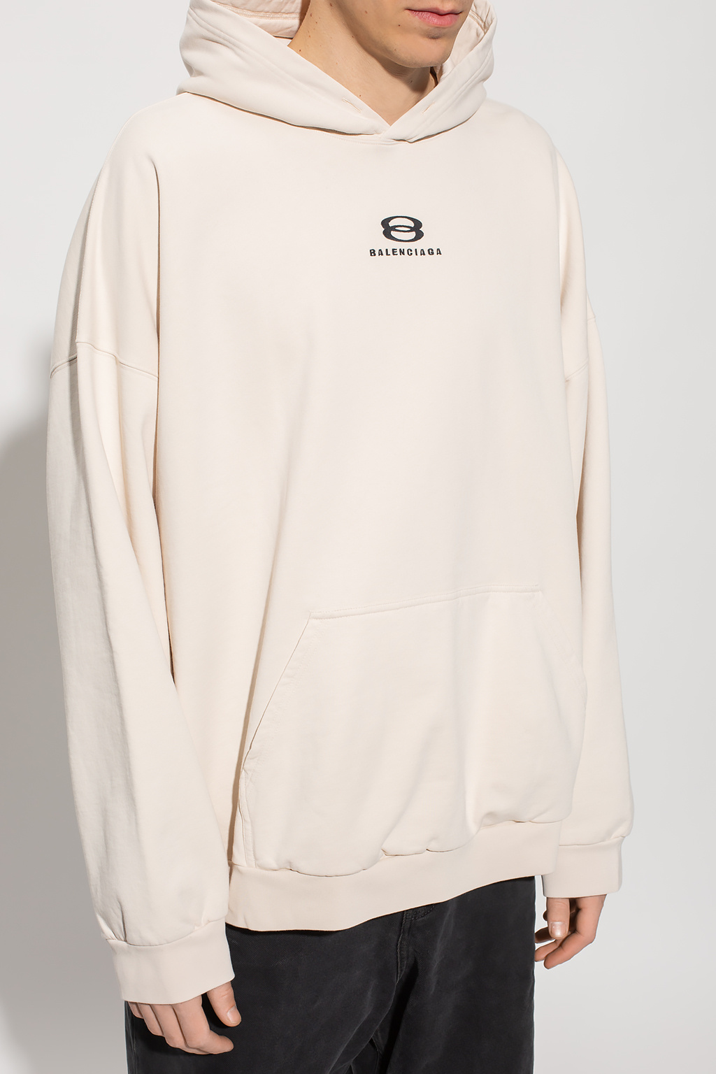 Balenciaga daily paper youth logo crew sweatshirt