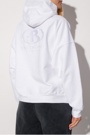 Balenciaga Logo-adidas hoodie