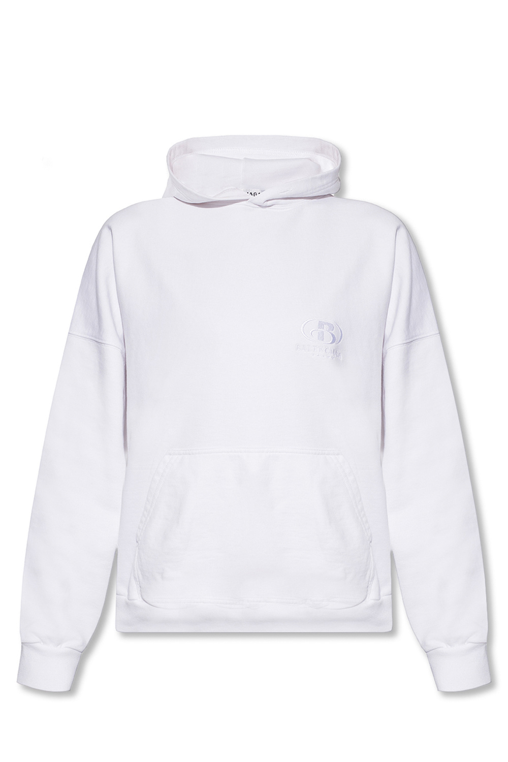 Balenciaga Logo-embroidered hoodie